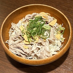 豚しゃぶサラダ(ゴマドレ・ポン酢)