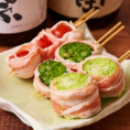 いろごり野菜を使用したもちの木自慢の野菜巻き！
