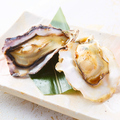 料理メニュー写真 牡蠣の醤油焼き　兵庫県室津産