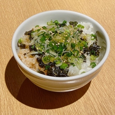 肉専用ご飯(海苔ネギめし)