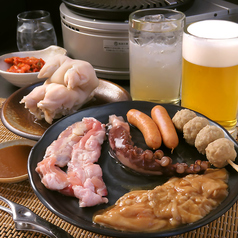 そばと豚足となべの よいひのコース写真