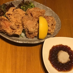 鶏のから揚げ ポン酢ジュレ