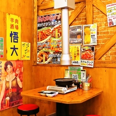 少人数も◎テーブル席を豊富にご用意しております！