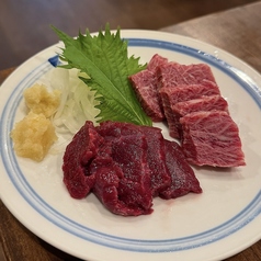 馬刺し 2種もり