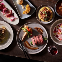 記念日・パーティーなどに◎コース料理を各種ご用意