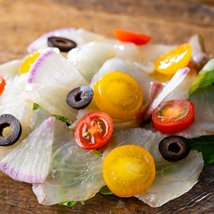 本日の鮮魚カルパッチョ