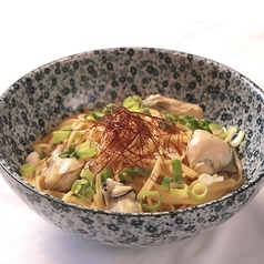 【冬パスタ】18、牡蠣とネギの豆乳味噌クリーム