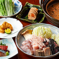 冬には茨城県の名産あんこうや、ふぐを鍋料理で。丁寧な仕込みで素材の味をお楽しみいただけます。
