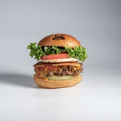 ベーコンチーズエッグオニオンバーガー