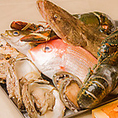 パスタの食材は主に魚介類がメイン。最近は、お肉系も少しご用意しております。