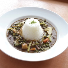 旬！国産山菜野菜カレー