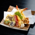 料理メニュー写真&nbsp;天ぷら盛り合わせ【看板メニュー】