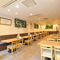 どなたにも過ごしやすいお席◎