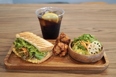 塩レモンバジルビーフランチ