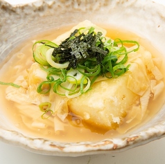 揚げ出し豆腐 湯葉あんかけ