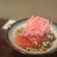 山形のだしとガリトマト