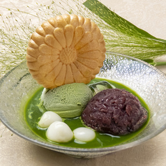 抹茶ぜんざい