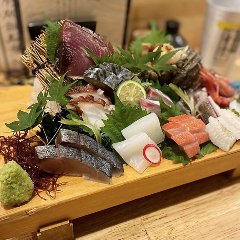 店主自らこだわり仕入れ！鮮度抜群の海鮮が自慢の居酒屋♪