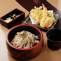 冷や天ぷらうどん　or　そば