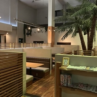 オシャレな店内