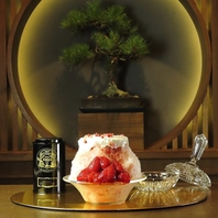 【富士山天然氷を使用したかき氷】