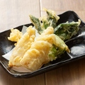 料理メニュー写真&nbsp;たけのこと菜の花の天ぷら