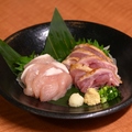 料理メニュー写真&nbsp;鳥刺し2種盛り（もも・むね）