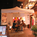 テラス席はご用意♪