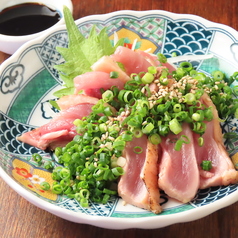 知覧鶏のタタキ