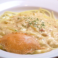 料理メニュー写真&nbsp;明太クリームパスタ