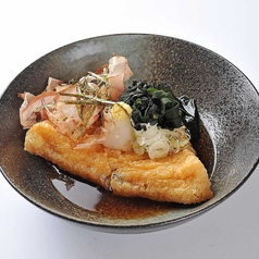 定義山の三角油揚の揚げ出し