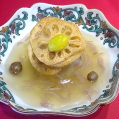 蓮根饅頭 海老 木耳 蓮根チップス 銀杏 むかご 銀餡
