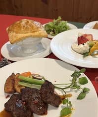 farm restaurant 黒牛の里のコース写真