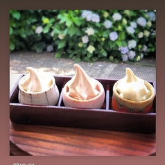 珍しい自家製デザートも◎