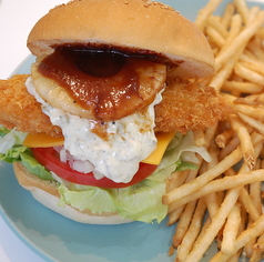 ハワイアンフィッシュバーガー