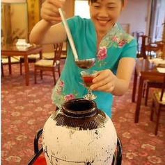 中華料理と相性抜群の紹興酒もボトルでご用意しております！