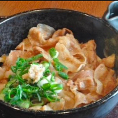 肉ぶっかけうどん