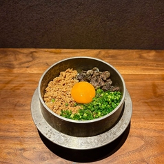 炭焼き地鶏と鶏そぼろ