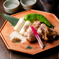 料理メニュー写真&nbsp;丹波黒どりの黒七味焼き