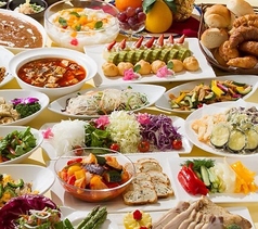 【ランチバイキング】和食・洋食・中華・イタリアンの美味しいお料理をバイキング/大人1800円