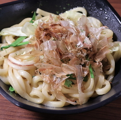 海鮮焼き醤油うどん