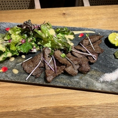 梶屋牛 ハラミ 黒こしょう焼き