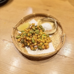 枝豆とうもろこしかき揚げ