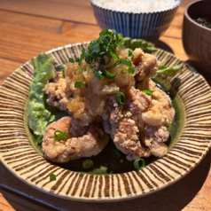 【甑島】 きのぽんおろし唐揚げ定食
