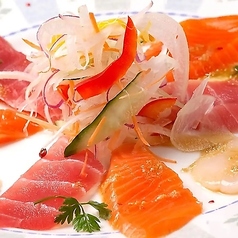 本日の常磐鮮魚カルパッチョ