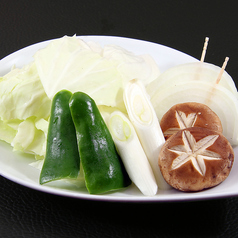 焼野菜盛り合わせ