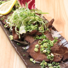 牛タンの炭火焼き 葱まみれ