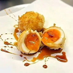 奥久慈卵の半熟天ぷら