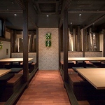 ゆったりとした個室でどうぞ♪ テーブルの個室は最大30名様OK！