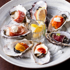 牡蠣×肉や牡蠣×鮮魚などオイスタープレートも用意！